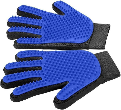 Pet Hair Remover Grooming Gloves – Gentle Bath & Brush for Dogs, Cats & Horses