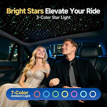 Smart Car Air Freshener with Star Light & 100ml Diffuser Oil Refills