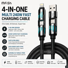 4-in-1 Multi USB Charging Cable