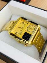 SKMEI Dual Display Square Watch